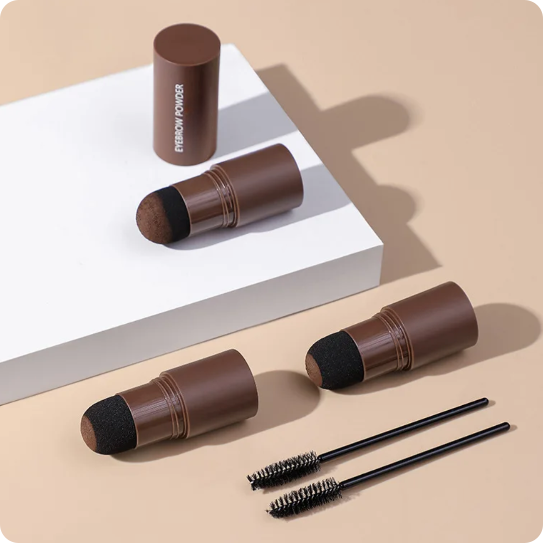 Perfect Brows in Seconds | The Ultimate Brow Stamp Kit + 2 FREE Spoolie Brushes